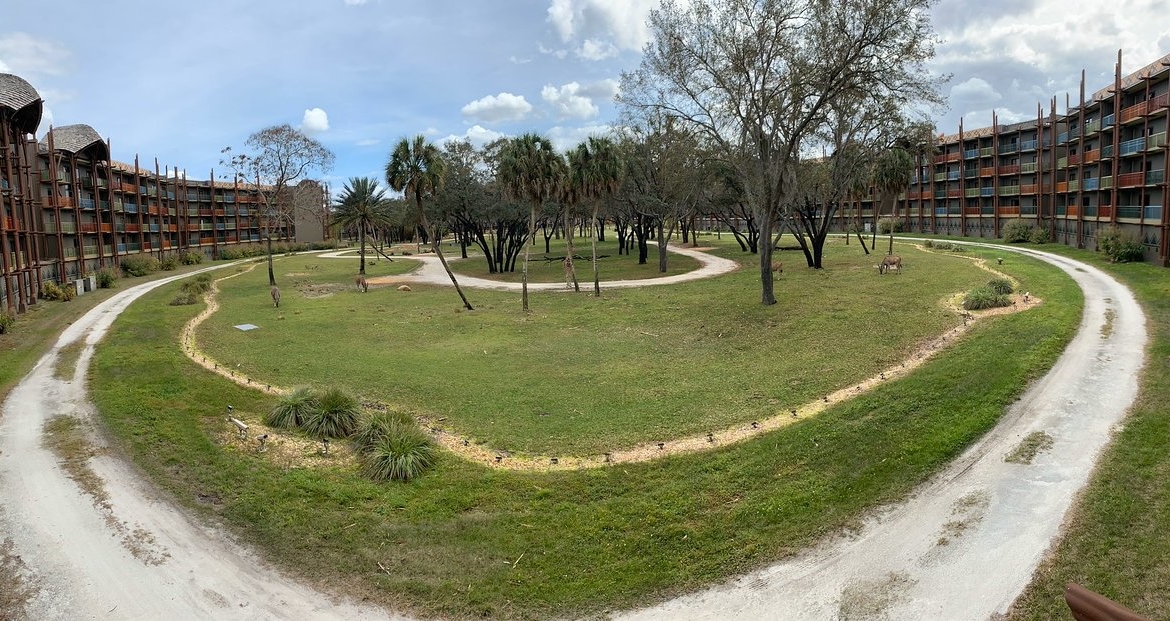 Disney’s Animal Kingdom Lodge Villas Outside Panorama