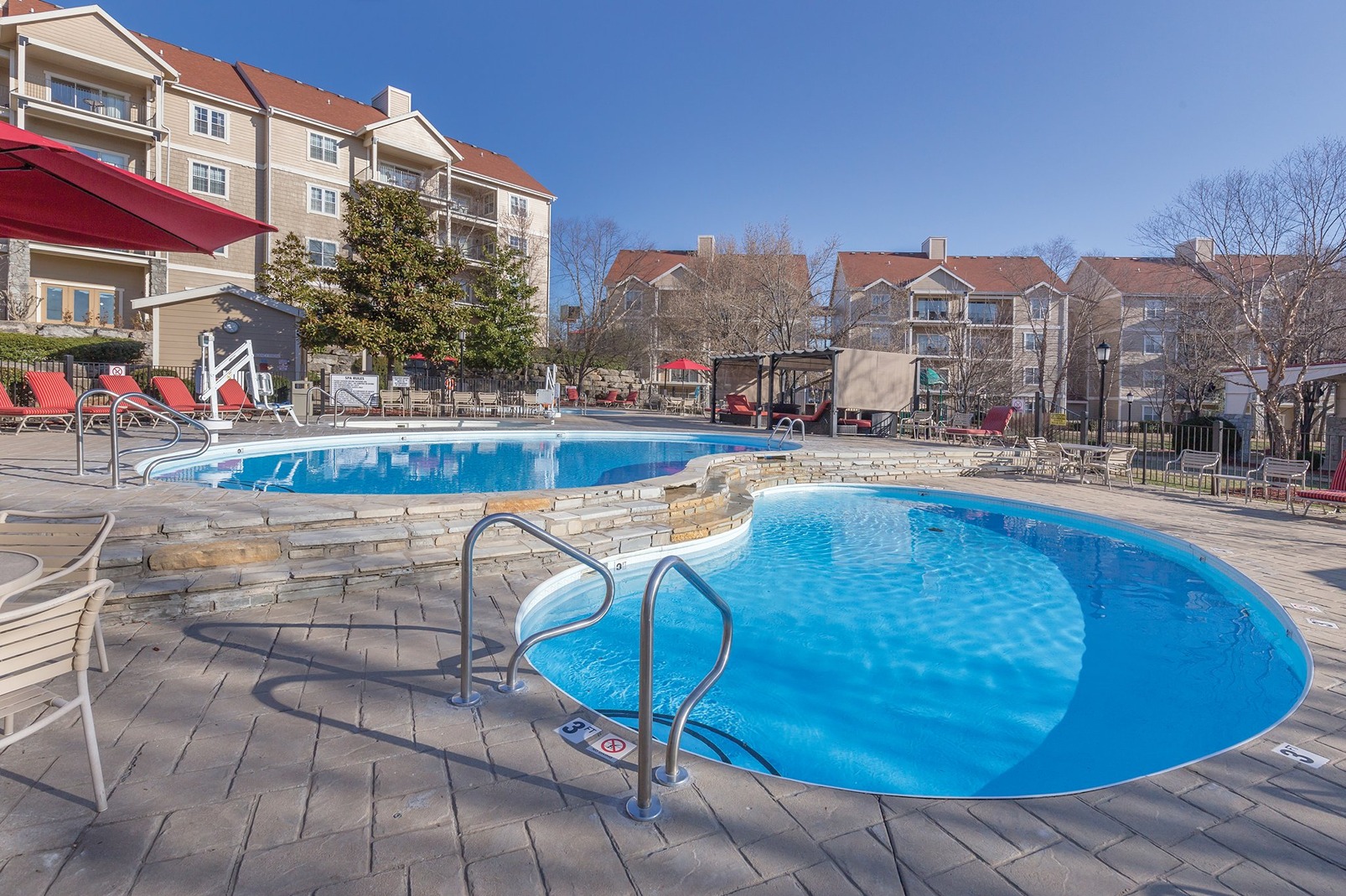 Wyndham Branson at The Meadows pool and kiddie pool