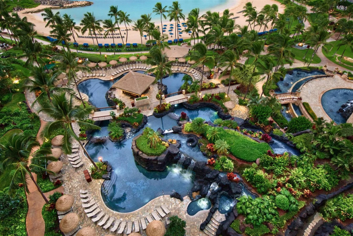 Marriott's Ko Olina Beach Club Pool Complex