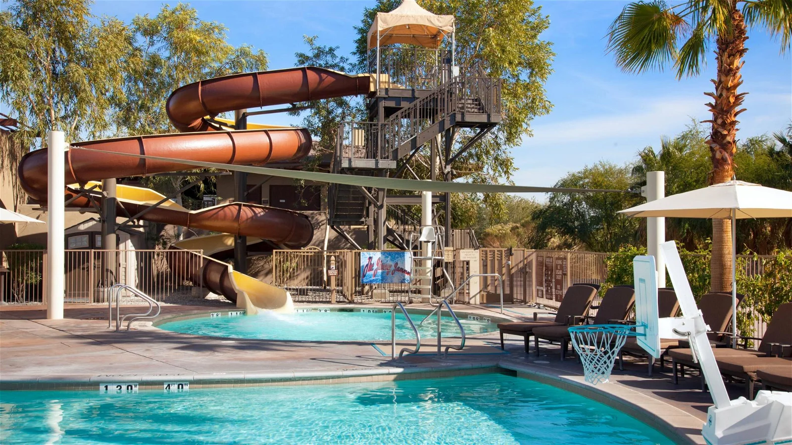 Westin Desert Willow Villas, Palm Desert Water Slide