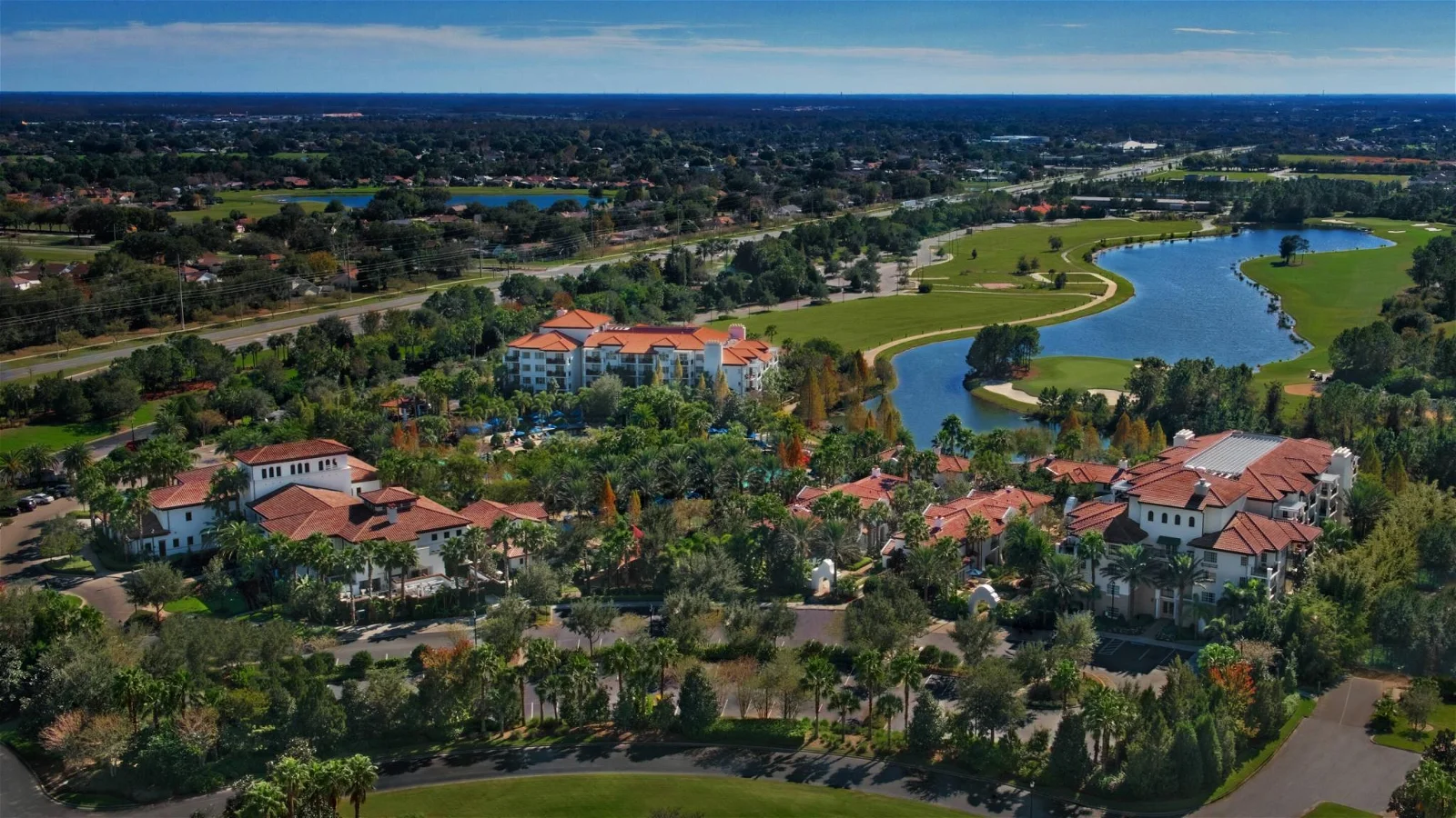 Marriott's Lakeshore Reserve Aerial