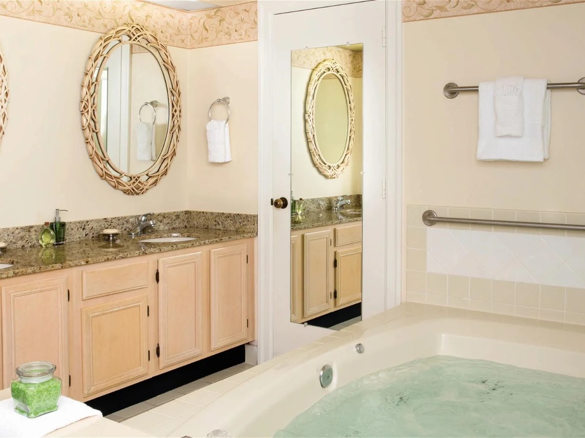 Bathroom With Whirlpool Tub