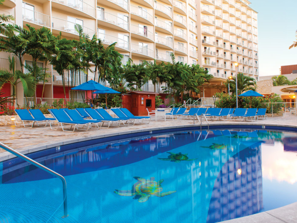 Club Wyndham At Waikiki Beach Walk Pool Area