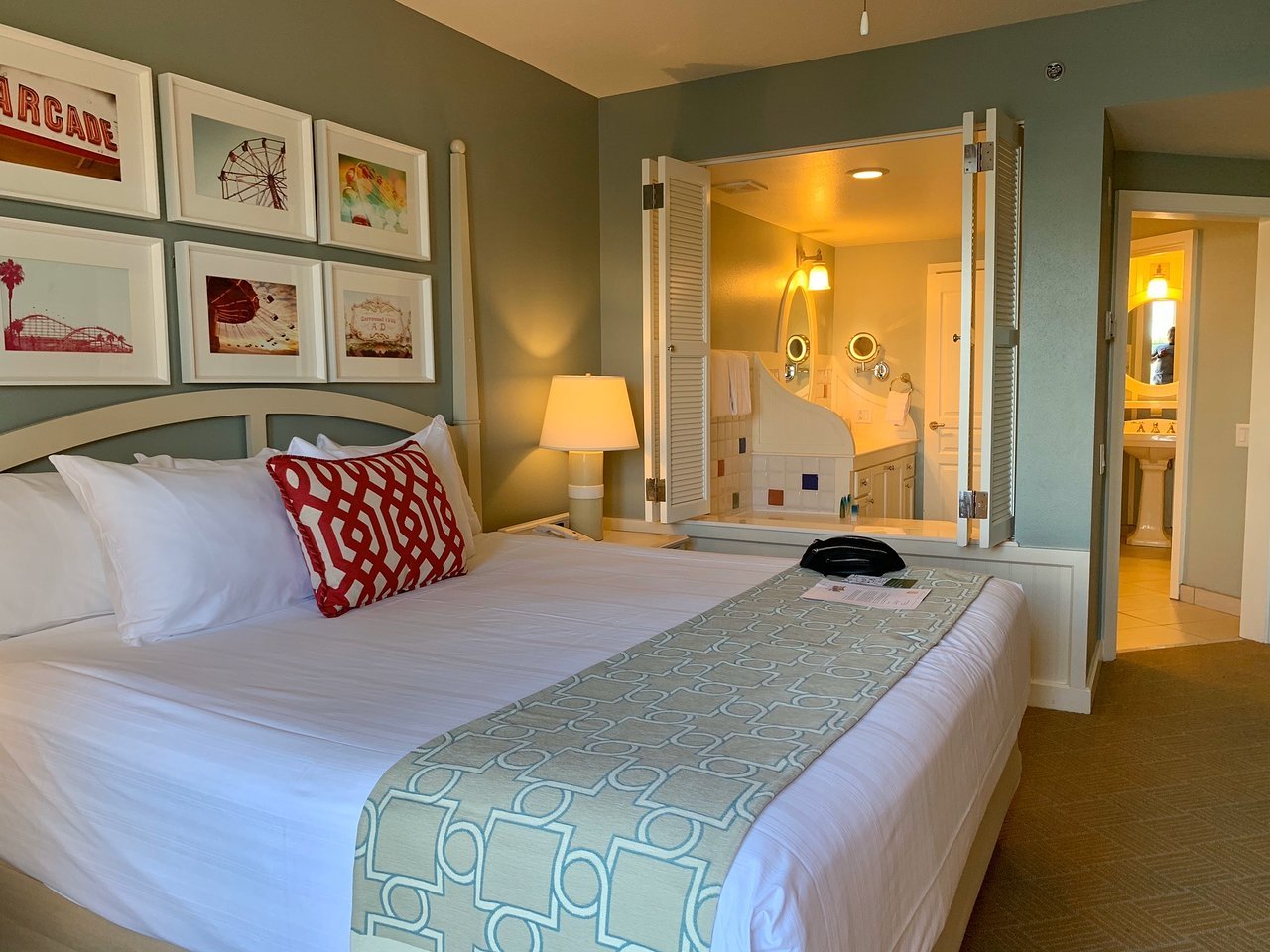 Disney’s Boardwalk Villas Bedroom