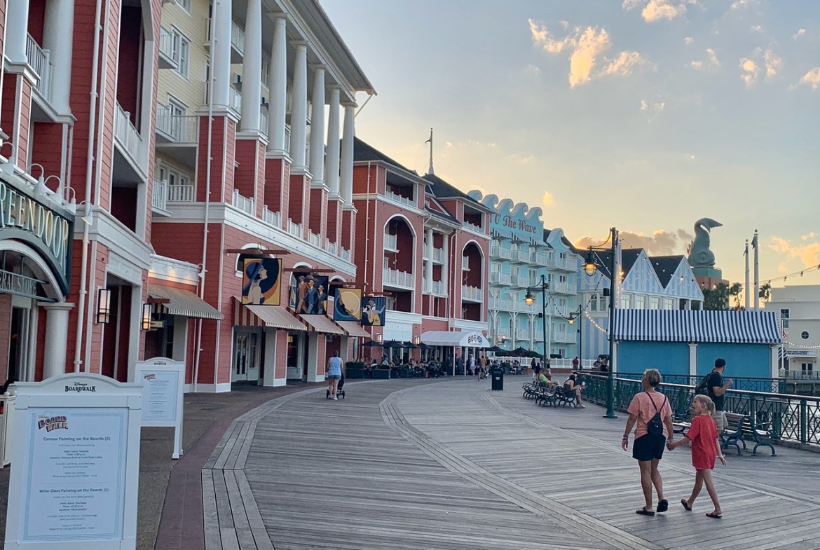 Disney’s Boardwalk Villas Outside