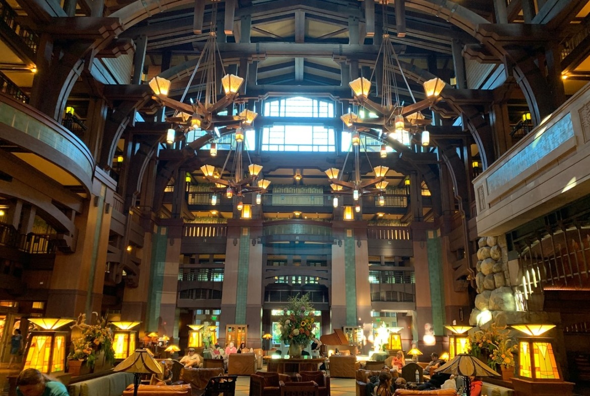 Disney's Grand Californian Resort Lobby Area