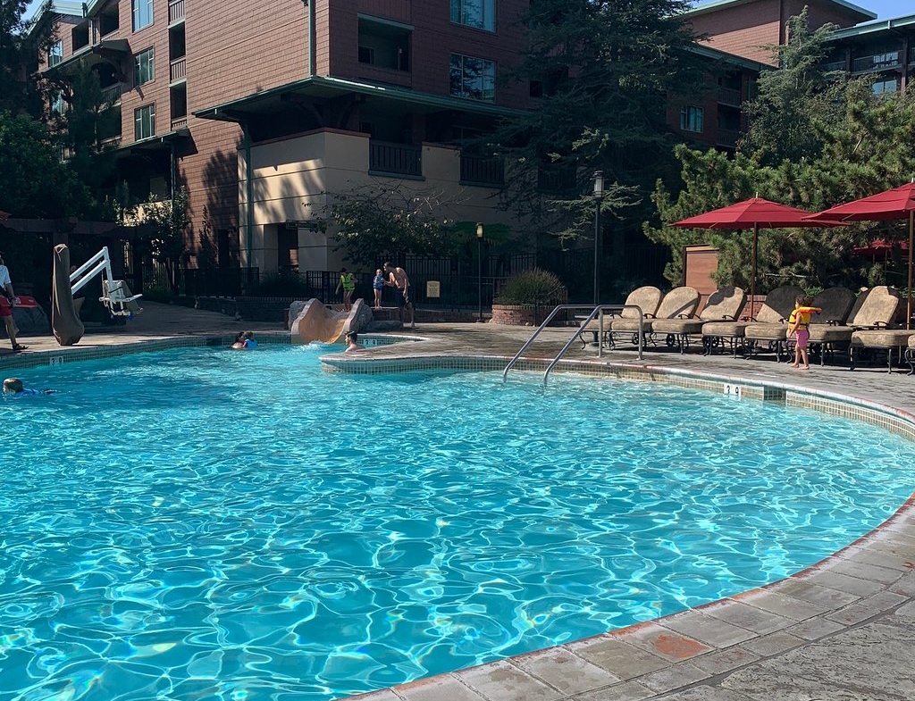 Disney’s Grand Californian Resort Pool Area