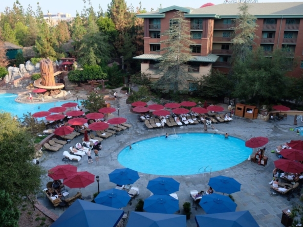 Disney's Grand Californian Resort Pool Exterior