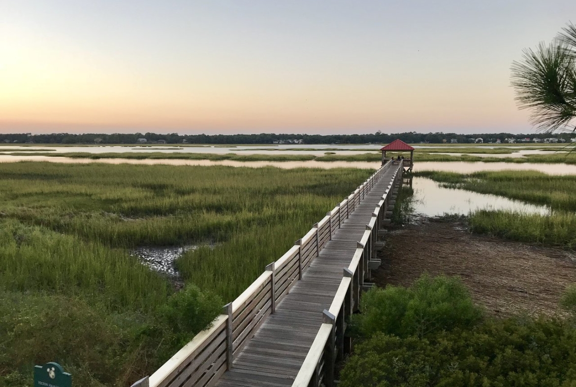 Disney’s Hilton Head Island Resort Exterior Bridge