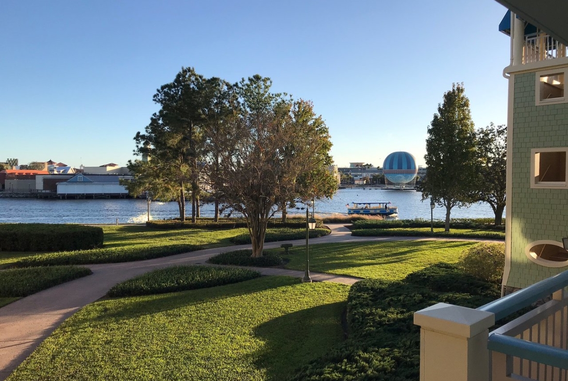 Disney's Saratoga Springs Resort Balcony