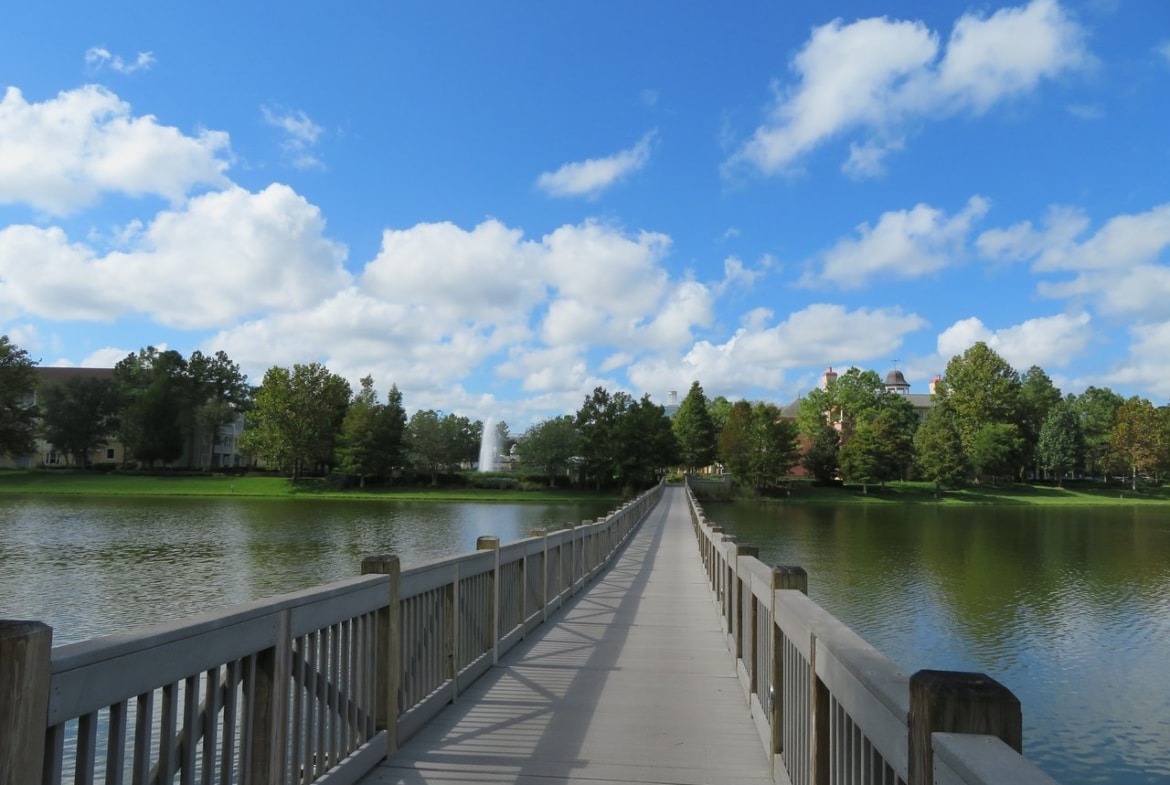 Disney's Saratoga Springs Resort and Spa Walk Way