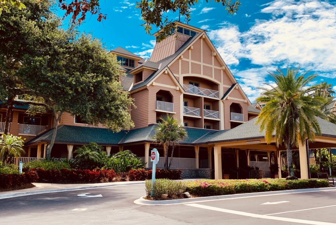 Disney's Vero Beach Resort Entrance