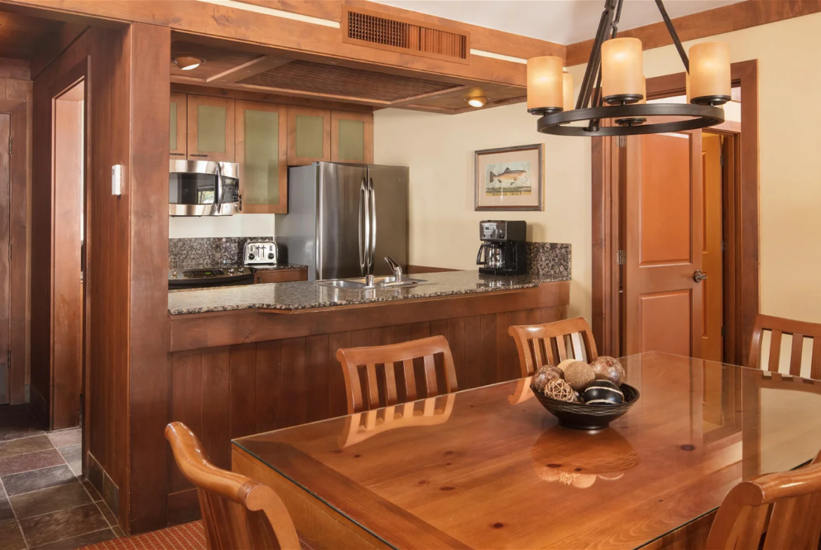 Dining Area and Kitchen