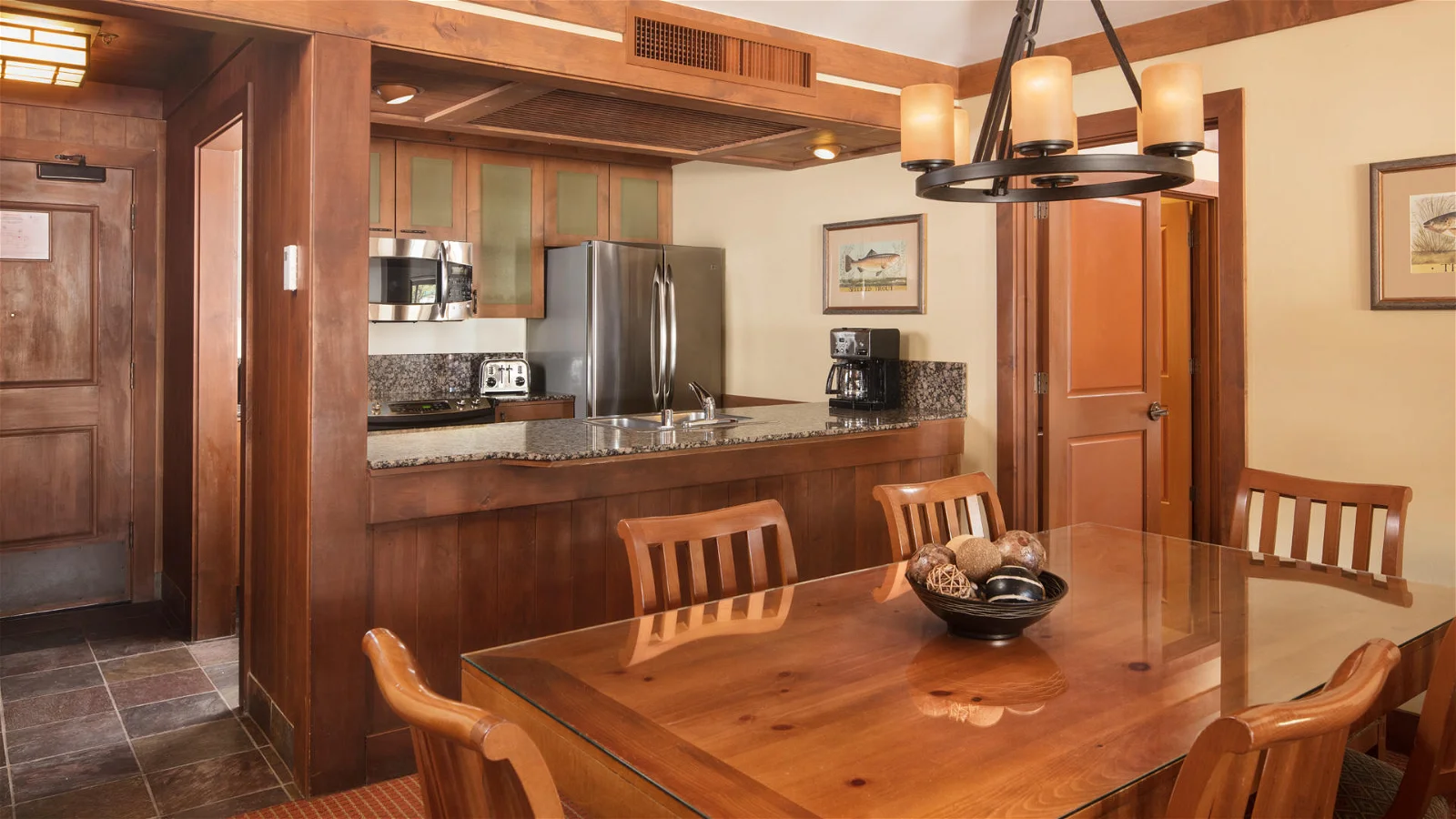 Dining Area and Kitchen