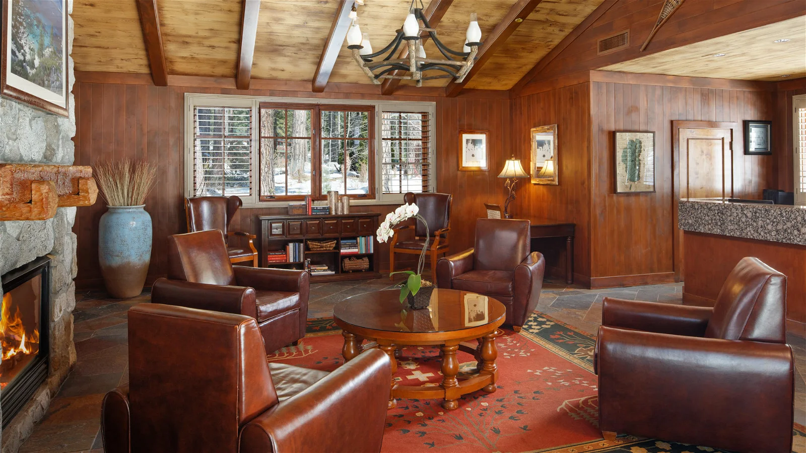 Hyatt High Sierra Lodge Lobby