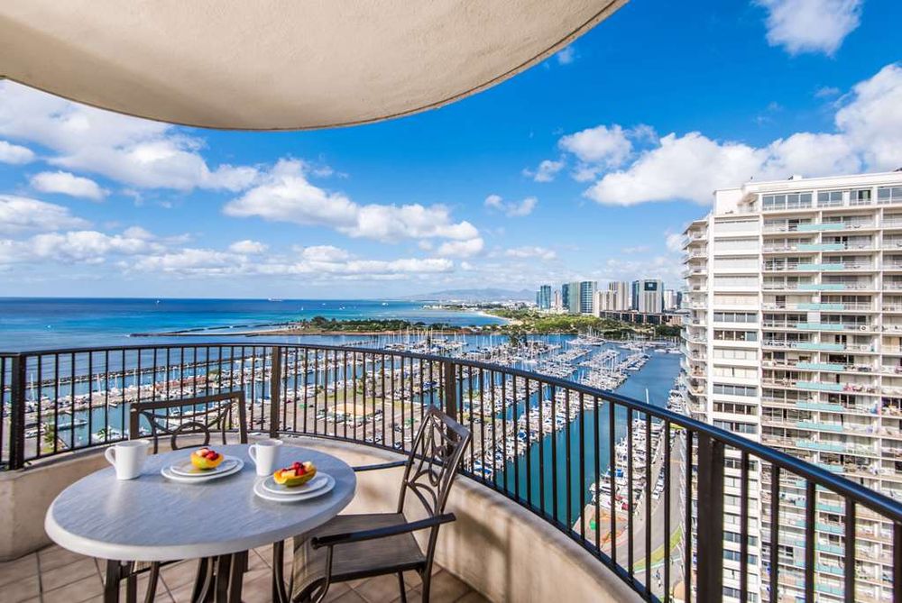 Balcony with View