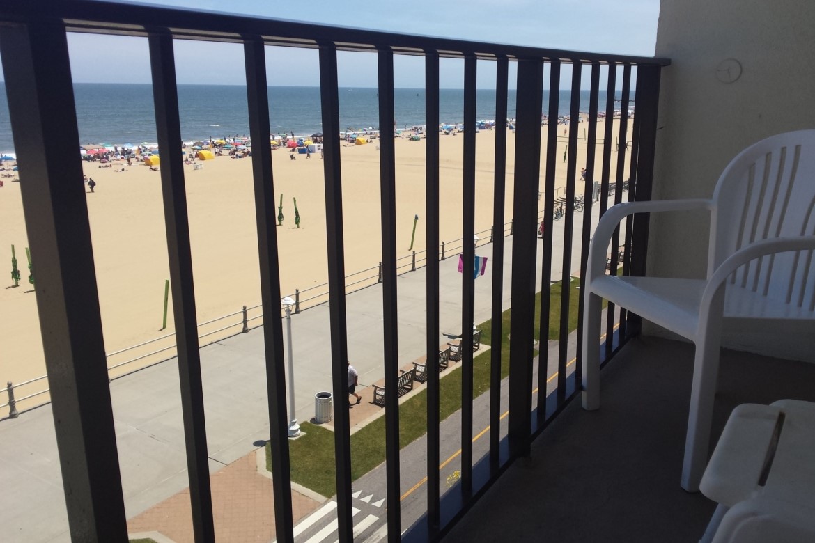 patio in Barclay towers