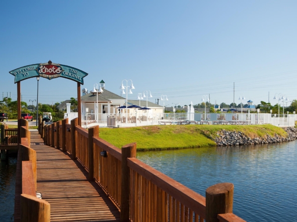 Harbour Lights boardwalk