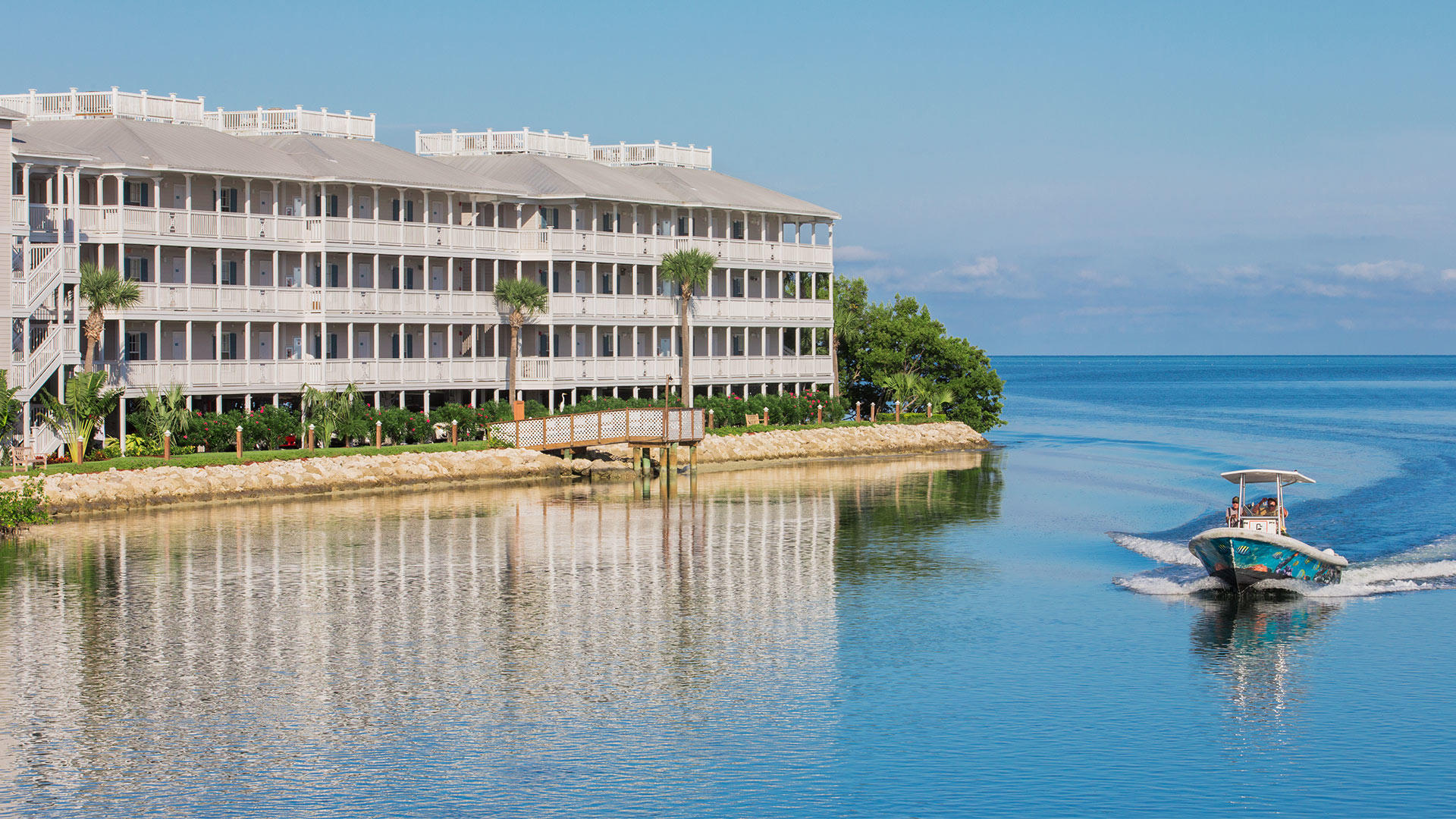 Hyatt Beach House Resort Boating in key west near the florida keys