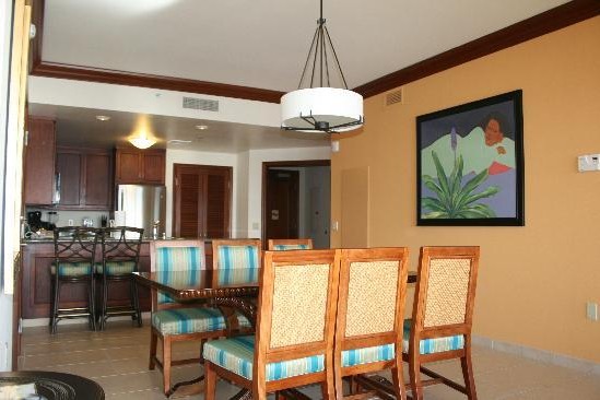 Timeshare living room