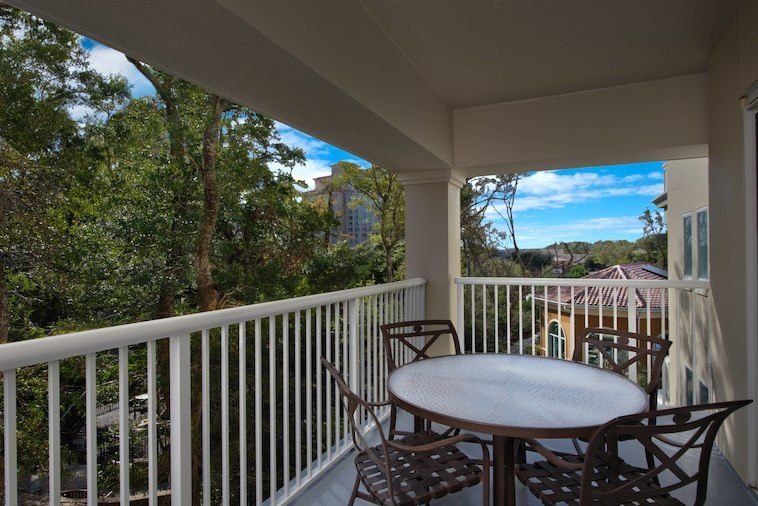 Marriott’s Oceanwatch balcony