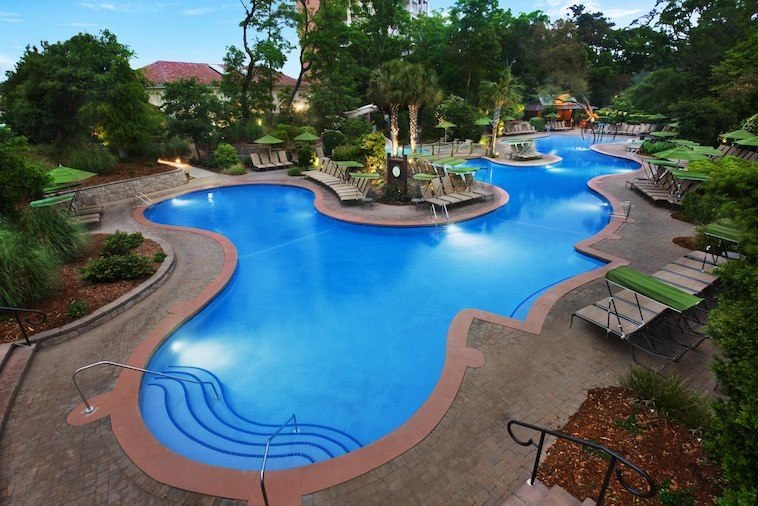 swimming pool at Marriott’s Oceanwatch