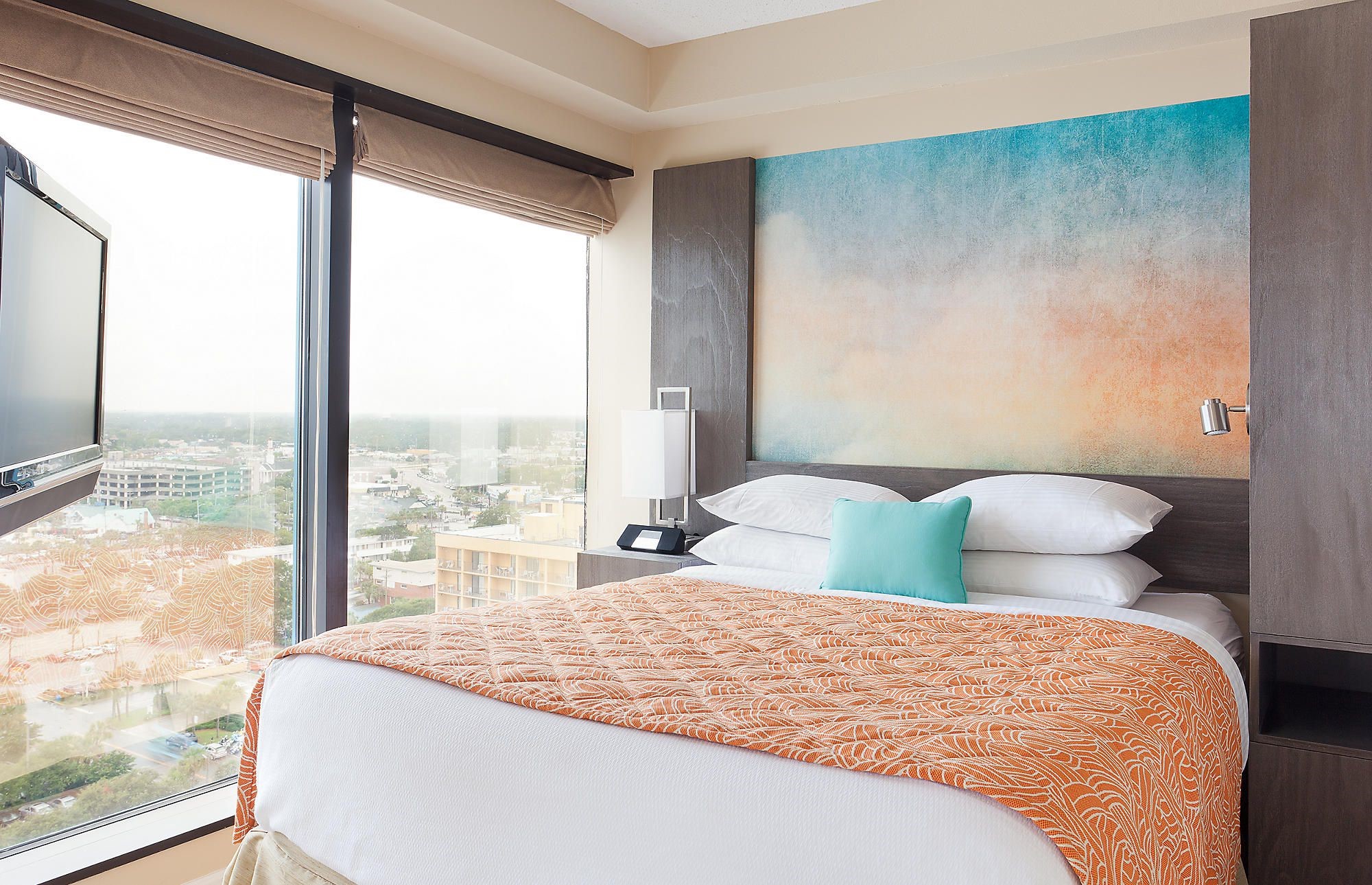 seaglass tower, a bluegreen resort, bedroom