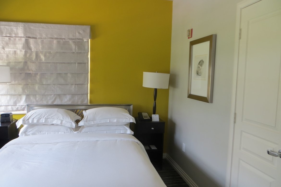 Bedroom With Green wall