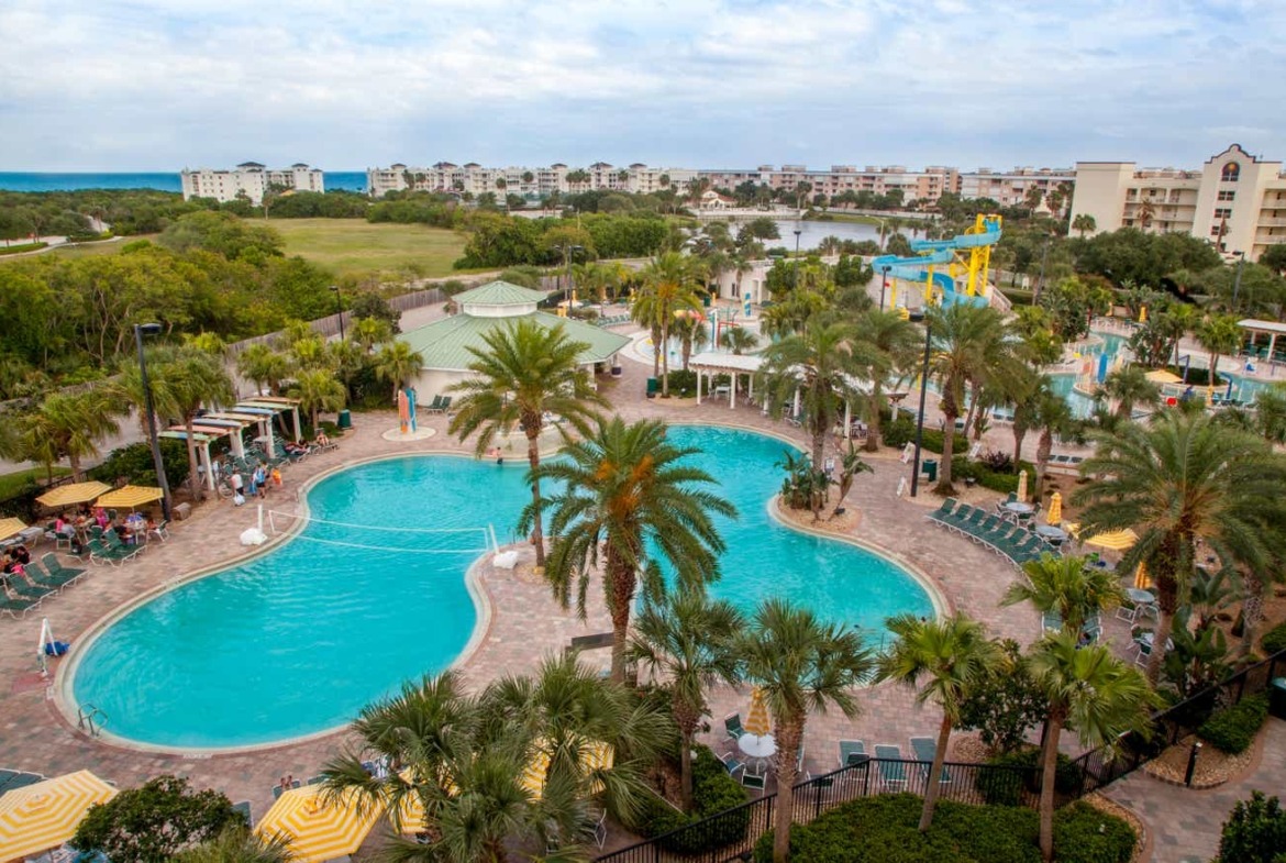 Holiday Inn Club Vacations Cape Canaveral Beach Resort Aerial