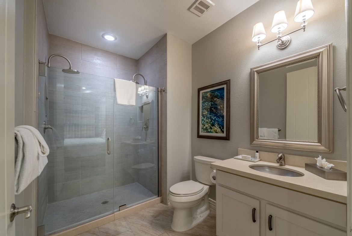 Bathroom with Walk in Shower