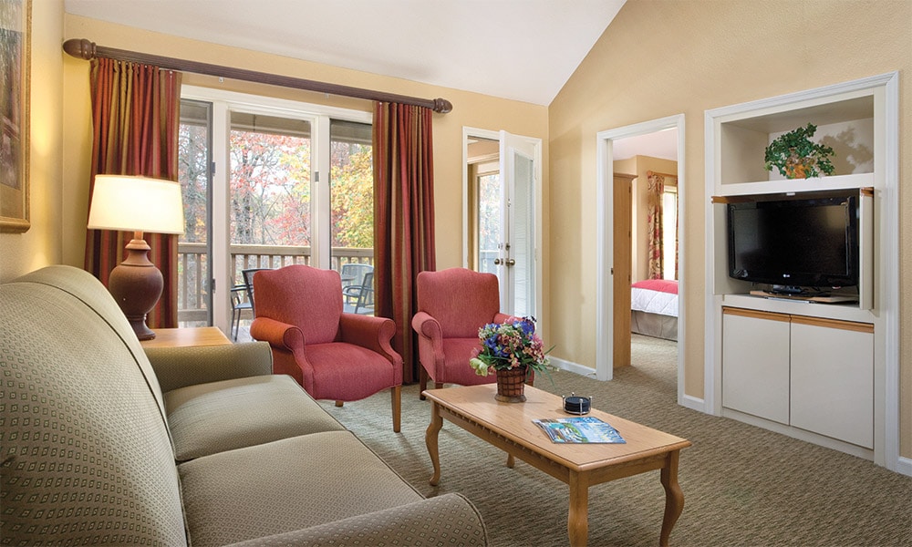 Wyndham Fairfield Glade Bedroom Living