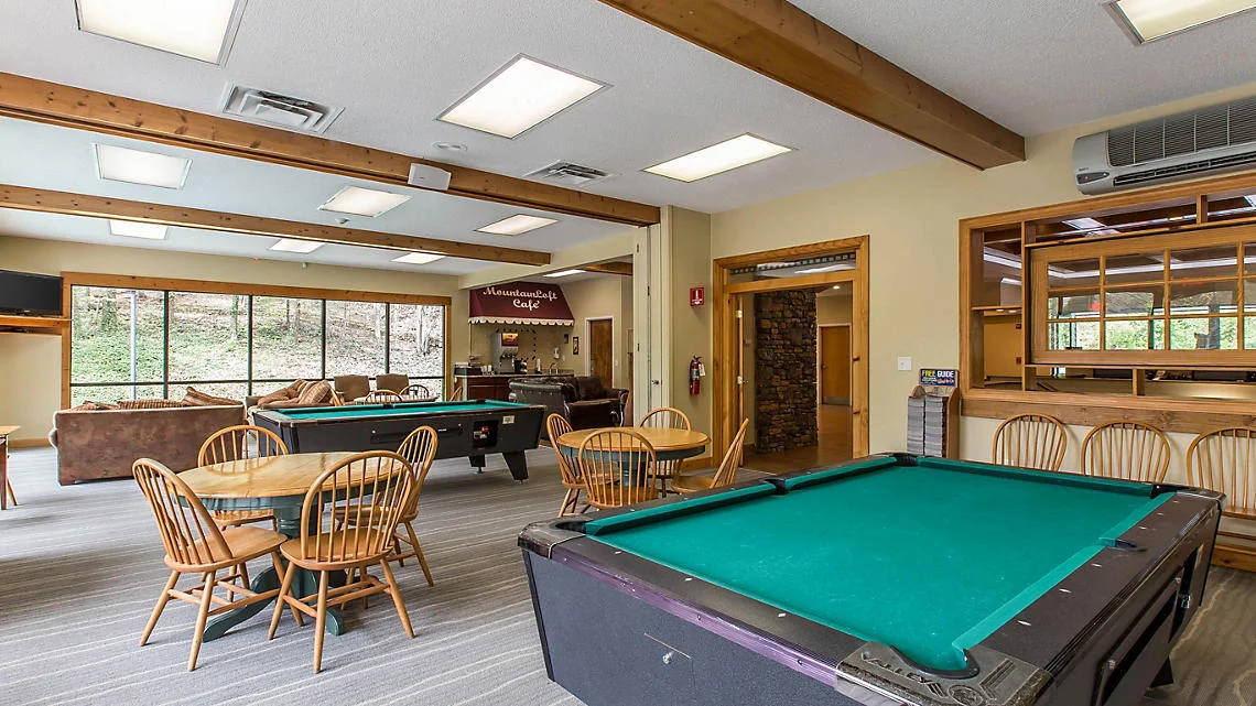 MountainLoft Resort Game Room