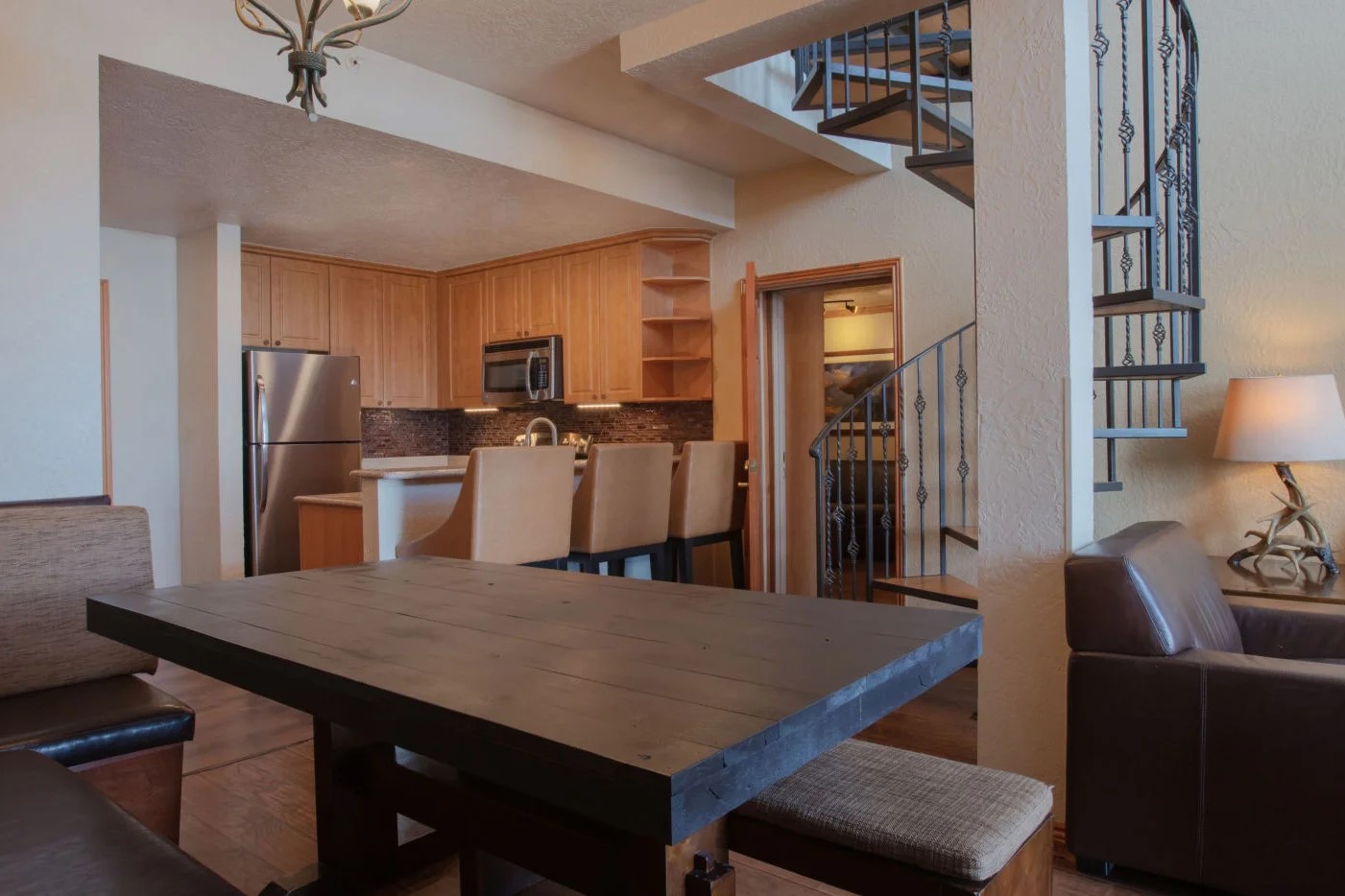 Dining Area and Kitchen