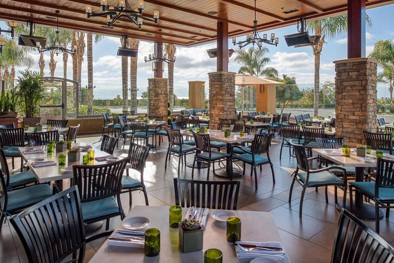 Restaurant with patio seating