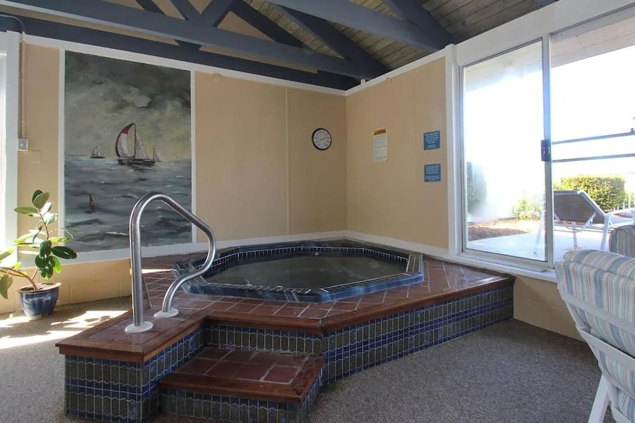 Indoor Hot Tub Area