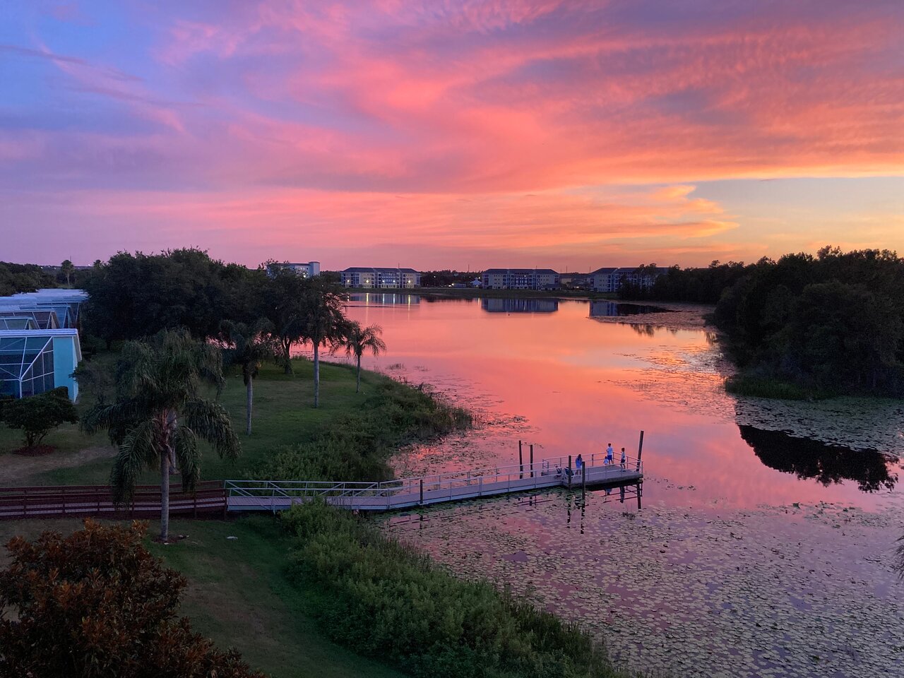 Summer Bay Orlando Outside Sunset