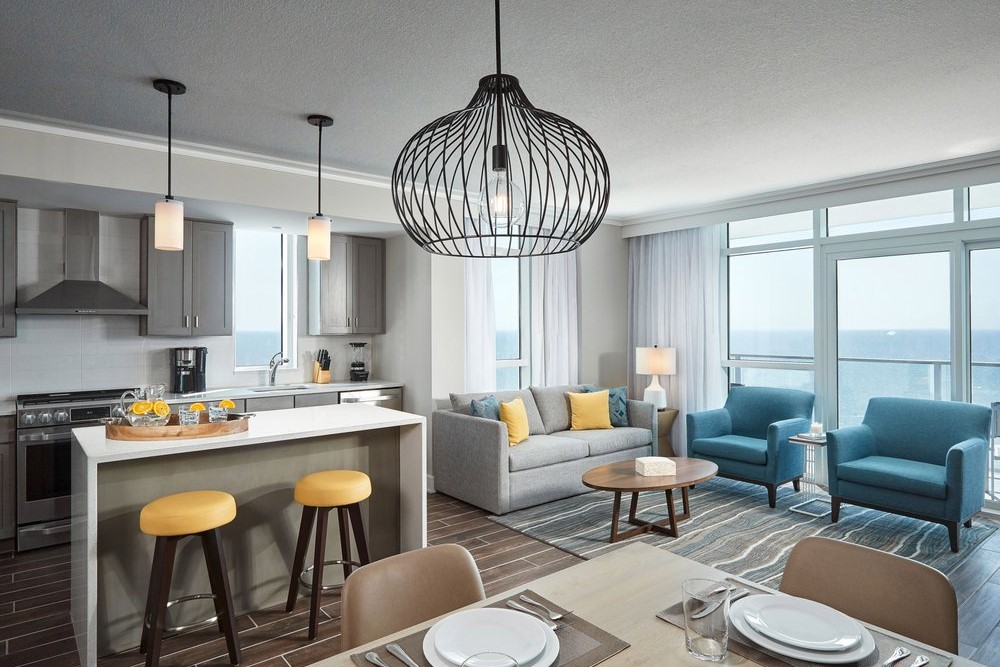 Ocean Enclave By Hilton Kitchen