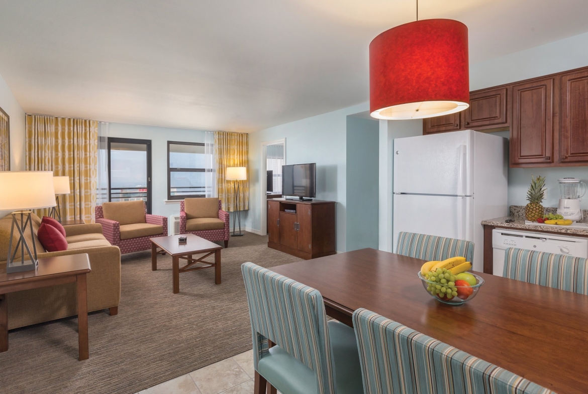 Wyndham Atlantic City at Skyline Tower living room