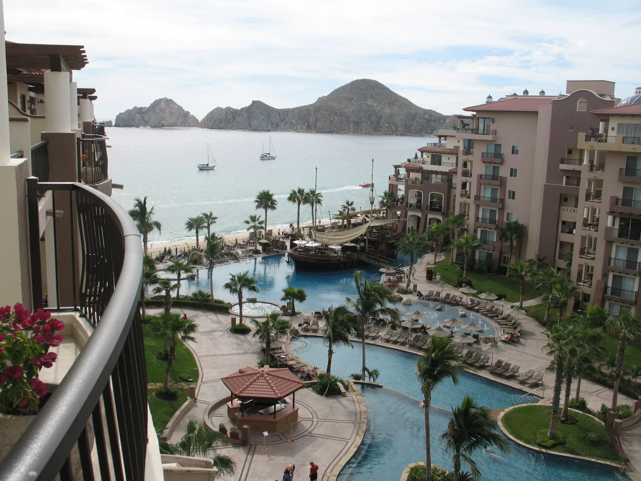 Villa Del Arco Balcony View