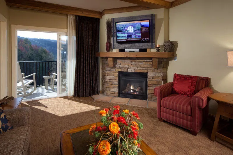 Smoky Mountain Trust Points Living Area