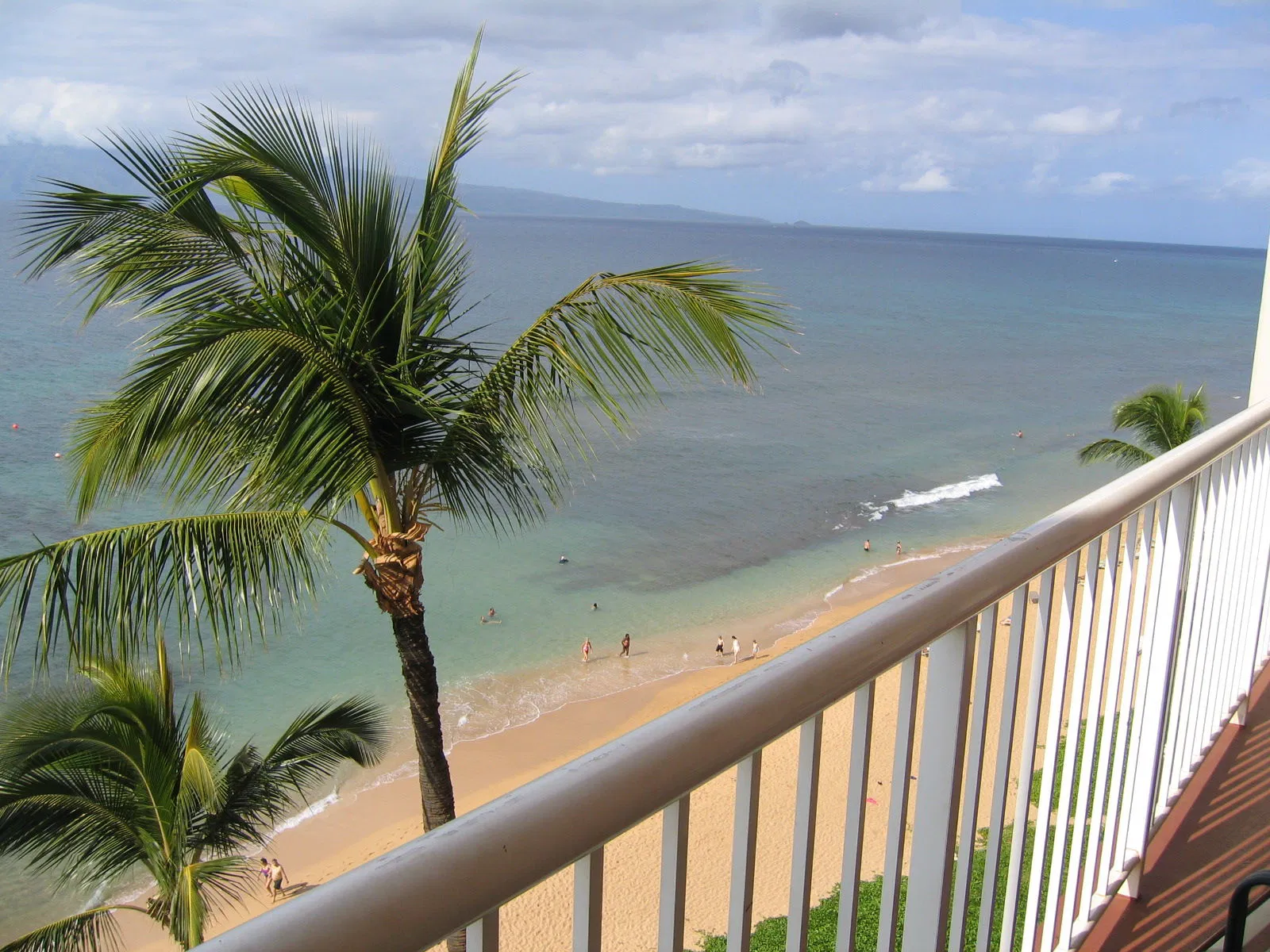 balcony with view