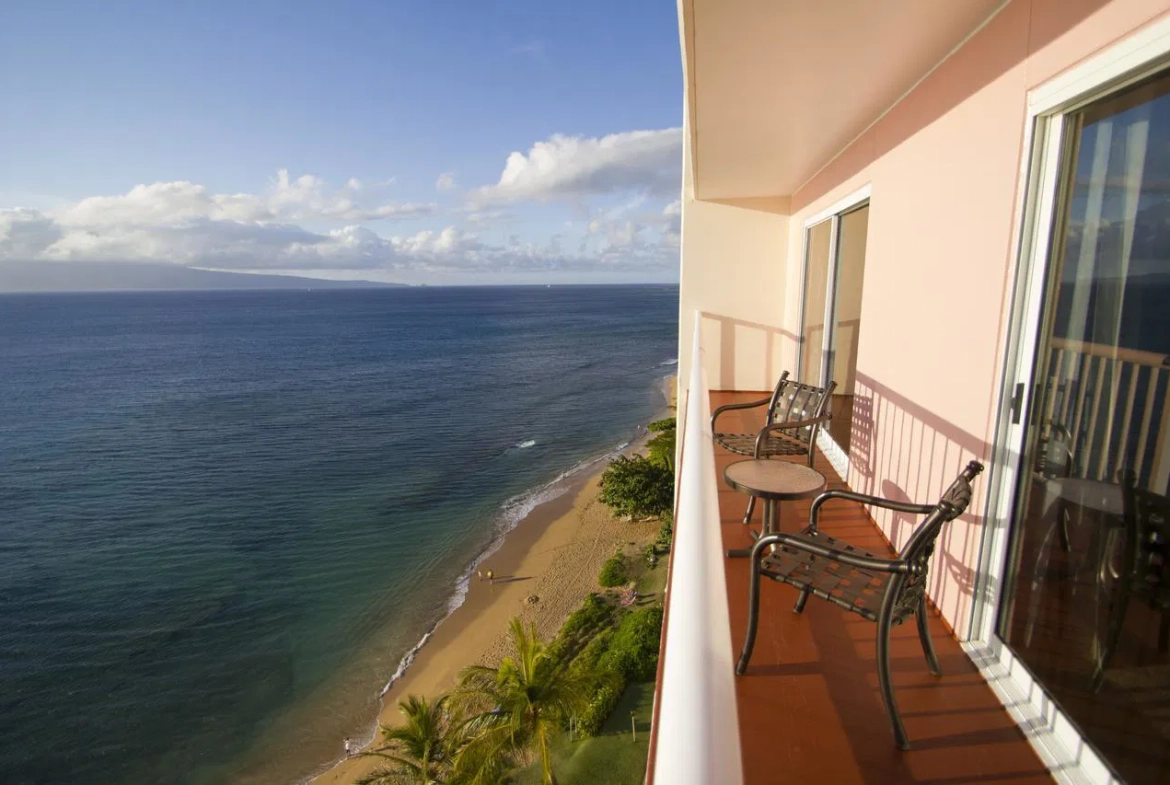 Kaanapali Beach Club balcony