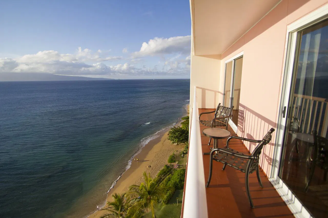 Kaanapali Beach Club balcony