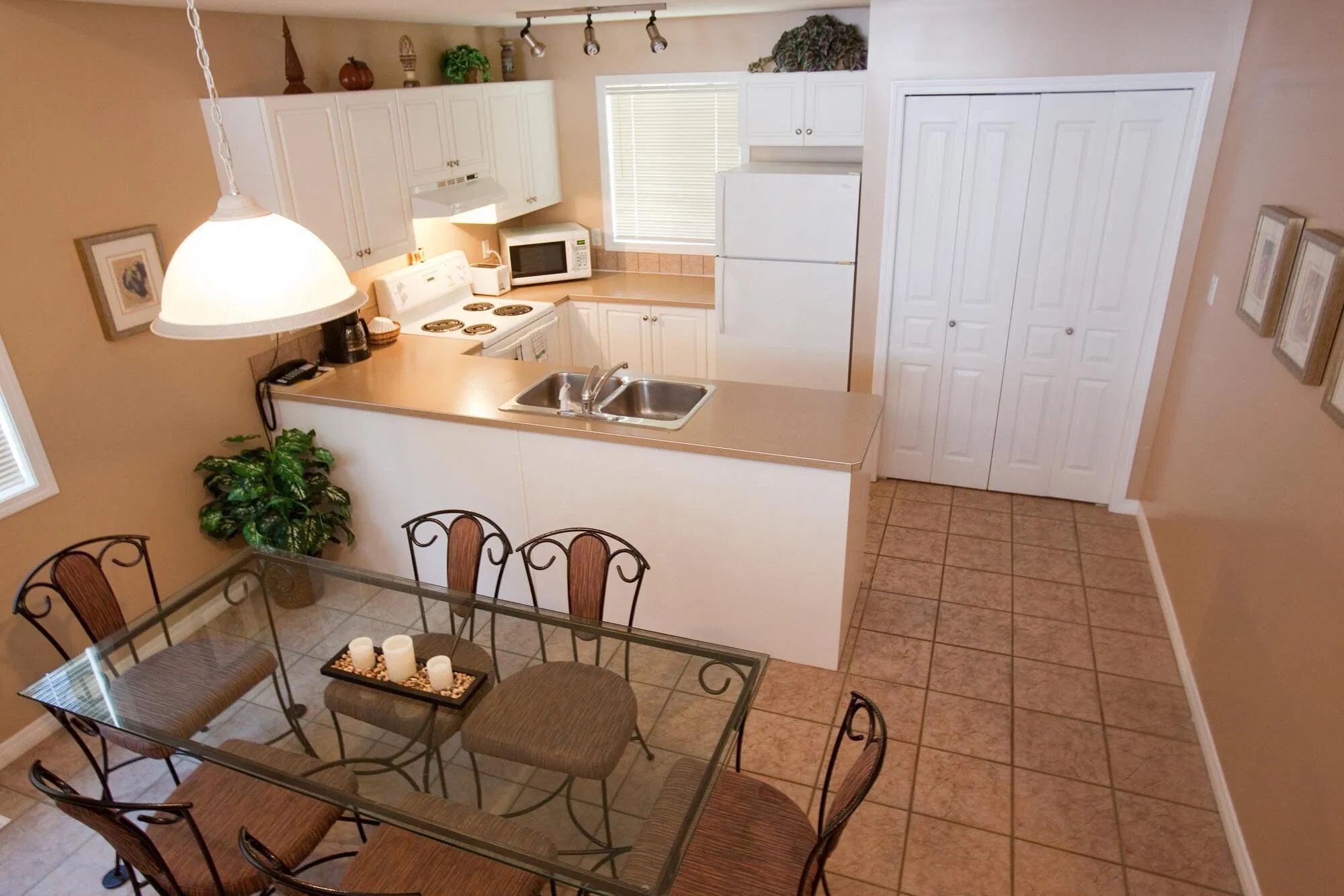 Kitchen and Dining Area