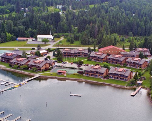 Pend Oreille Shores Resort Aerial