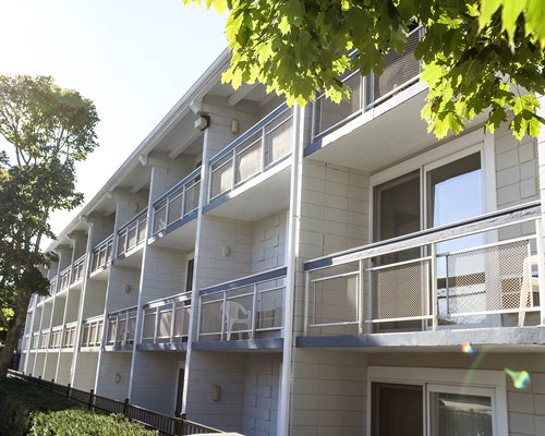 Courtyard Resort balconies