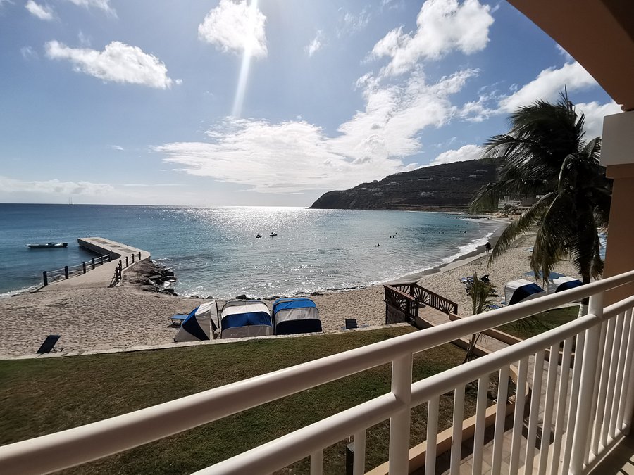 beach view from balcony