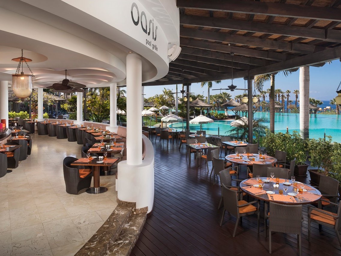 Gran Melia Palacio De Isora pool grille