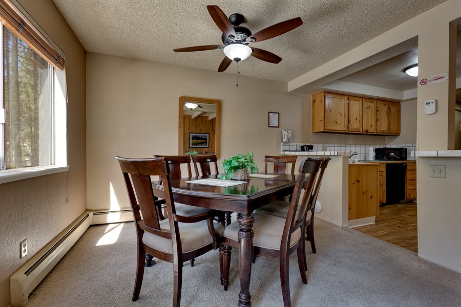 Heavenly Valley Townhouses dining room