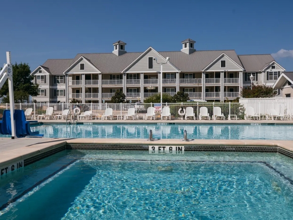 resort pool area